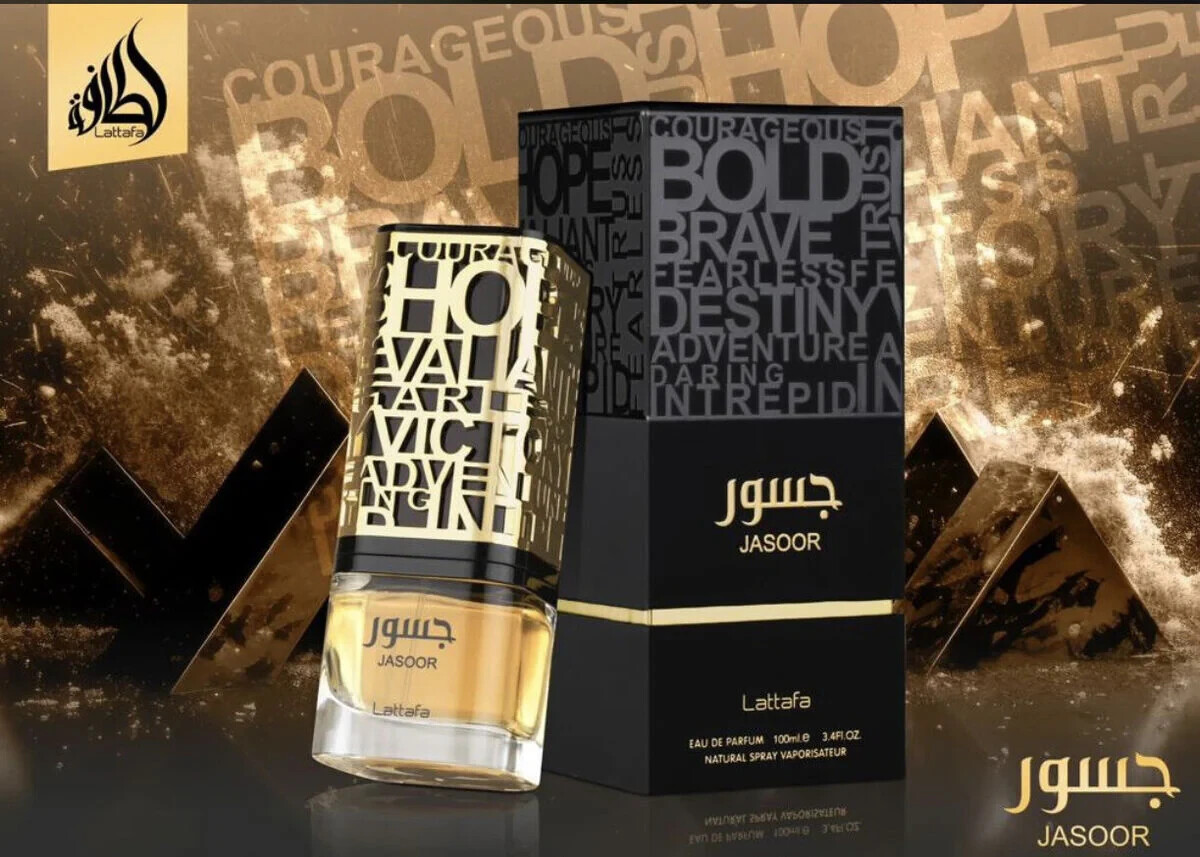 Jasoor Lattafa EDP Spray Perfume Cologne Fragrance for Men 100ml