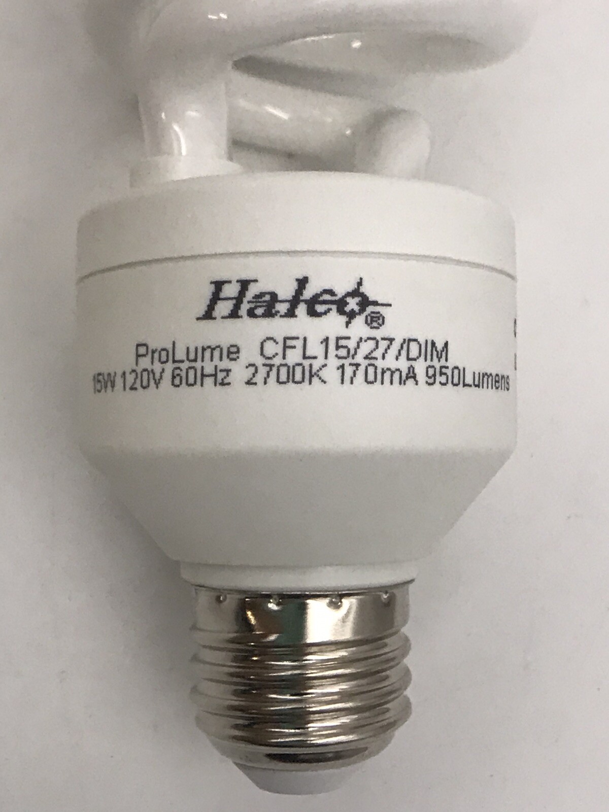 10 Halco ProLume DIMMABLE CFL15/27/DIM Light Bulb Lamp 463340Warm