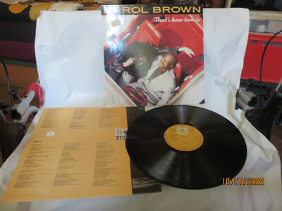 ERROL BROWN - That`s How Love Is,First Press Gernany 1989,WEA 243 925-1, WX209,