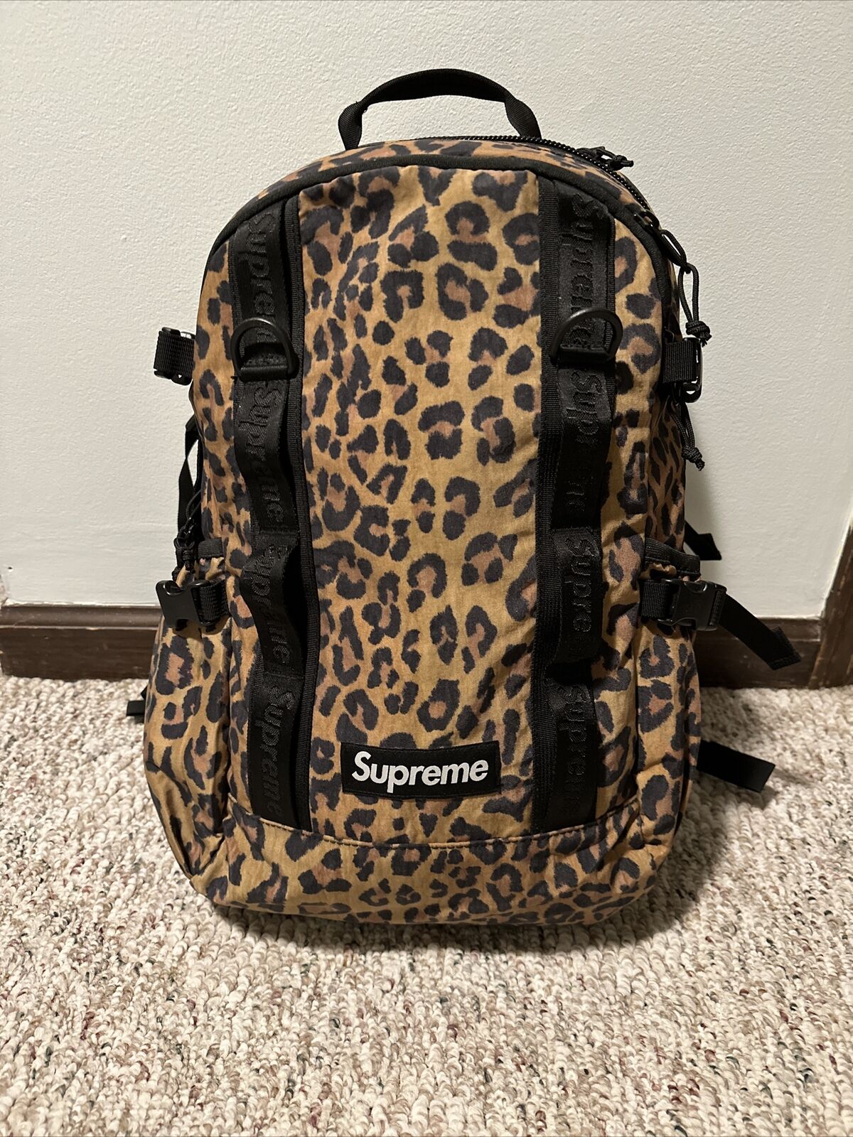 Supreme Leopard Backpack FW20 Cordura