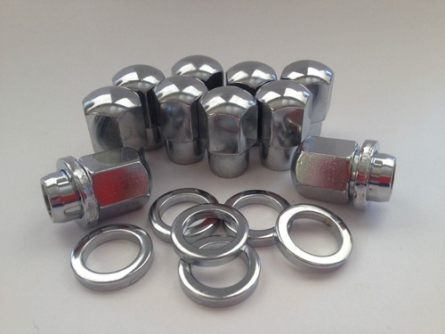 Holden FX To WB 20 Centerline Convo Pro Wheel Nuts & Locknuts 7/16"UNF - Picture 3 of 5