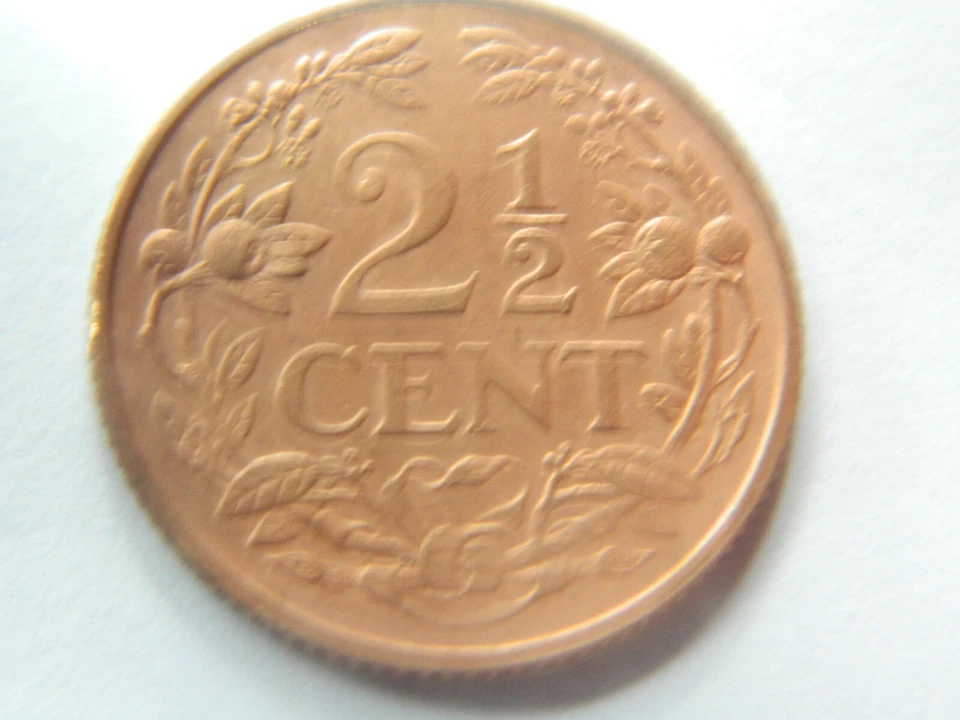 1959 2 1/2 Cent - Juliana - Netherlands Antilles - KM5 - UNC/MS++ coin - superb - Image 4 of 4