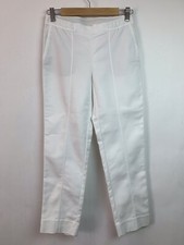 J. Jill Women s Essential Slim Ankles Pants Size 4 Petite White Color