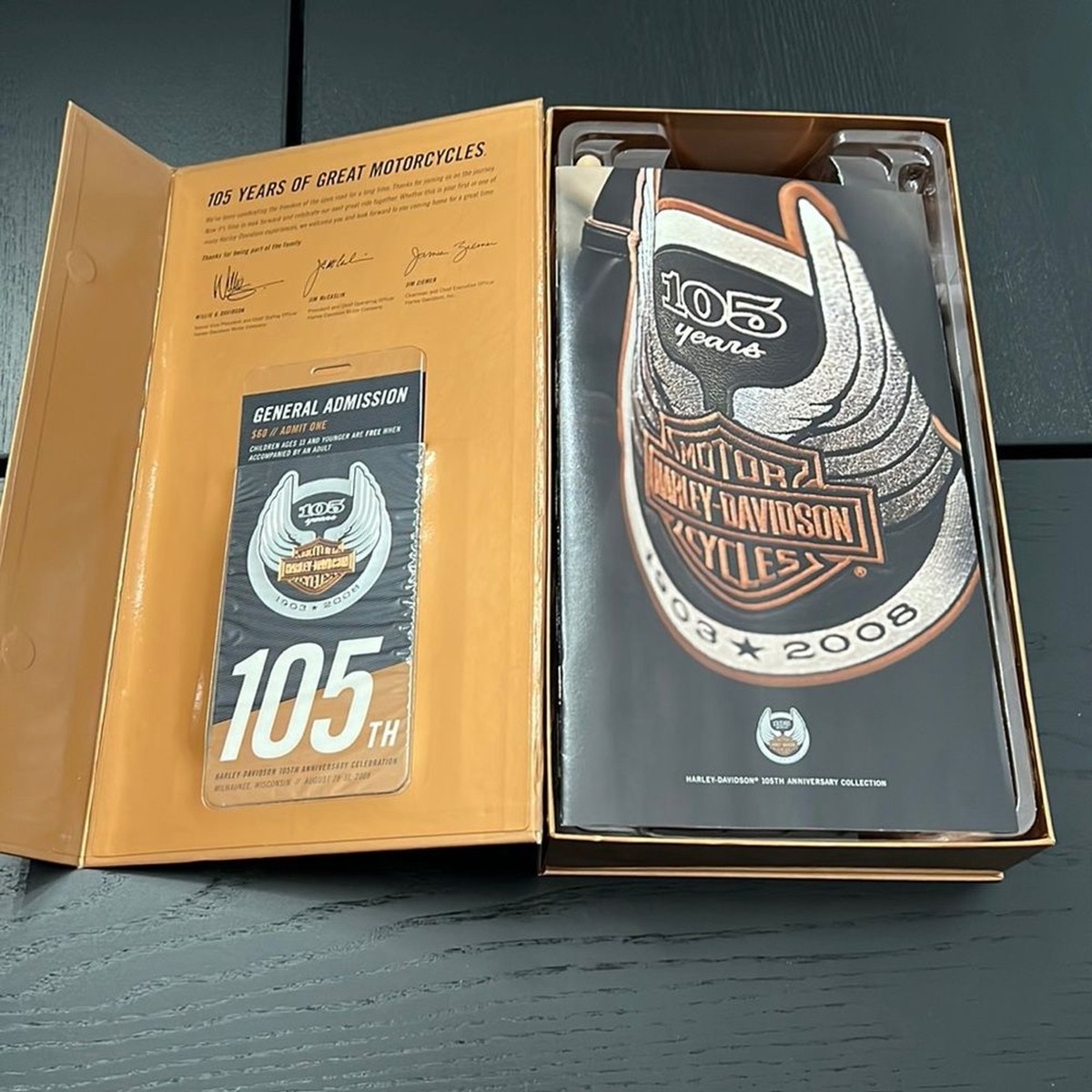 Harley-Davidson 105th Anniversary Collection Limited Edition Box