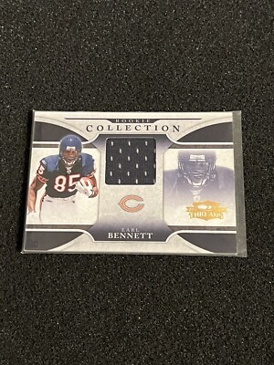 Earl Bennett 2008 Donruss Threads Rookie Collection Materials Jersey /500 Bears