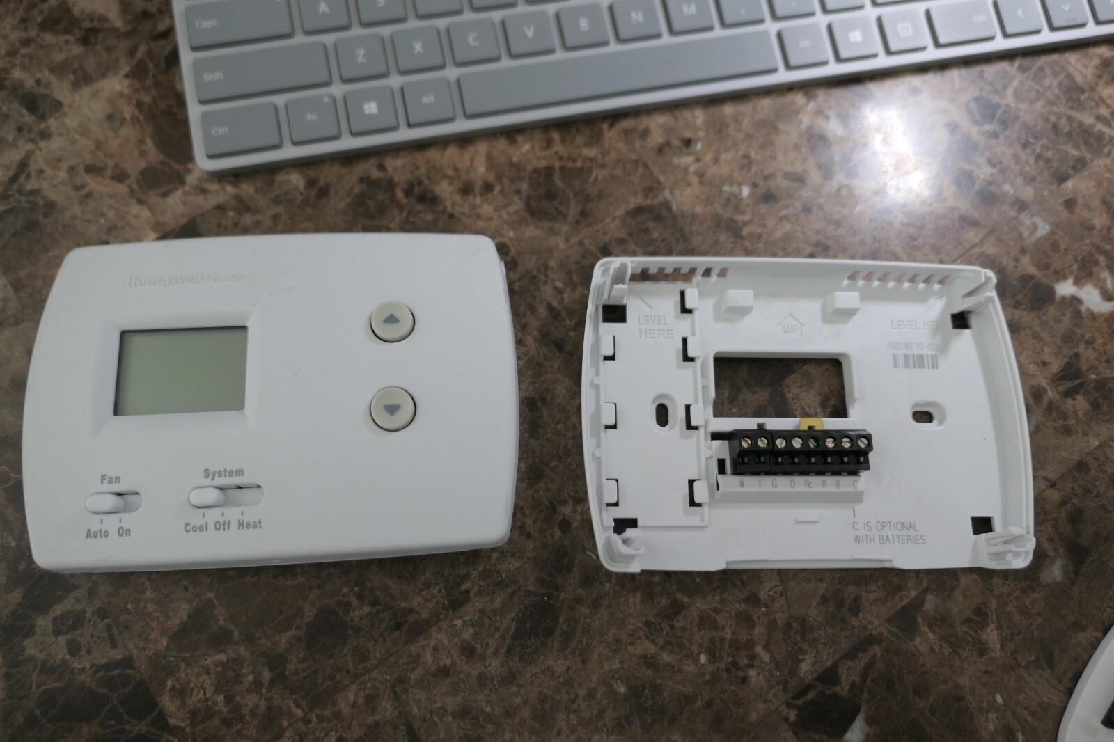 Honeywell PRO 3000 NonProgrammable Digital Thermostat TH3110D1008 (1H