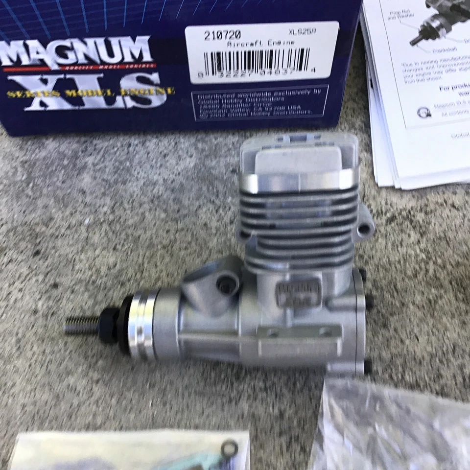 Magnum Quality Engines XLS Series .25 Model Engine - XLS25A - 210720 w/Paperwork - Image 3 of 4