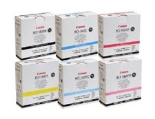 6 x Inchiostro originale Canon IMAGEPROGRAF W8400 P PG / BCI-1441 + BCI-1421 SET COMPLETO