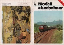 BERLIN, Eisenbahn-Modellbahn-Zeitschrift 1988, VEB Verlag für Verkehrswesen