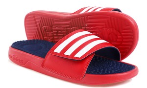 adidas slipper red