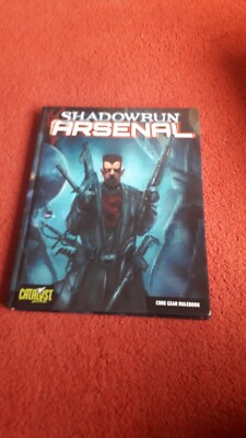 Shadowrun: Arsenal, Catalyst, Hardcover, RPG 4th Edition 20th anniversary