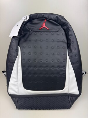 Air Jordan Retro 13 Backpack Playoff Black White Red 9A1898-F66 New  Authentic