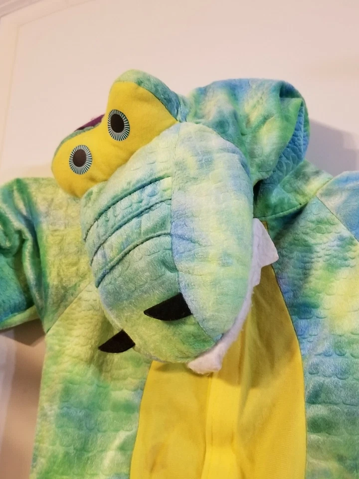 FORUM NOVELTIES TODDLER GREEN DRAGON WITH WINGS HALLOWEEN COSTUME ONE PIECE - Image 2 of 4