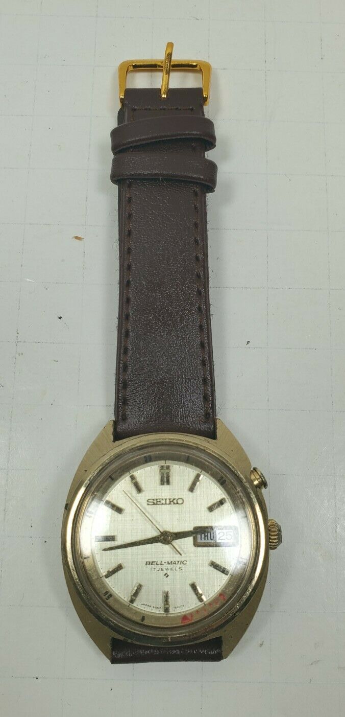 Seiko Bellmatic Alarm Automatic Vintage 4006-6011 Gold | eBay