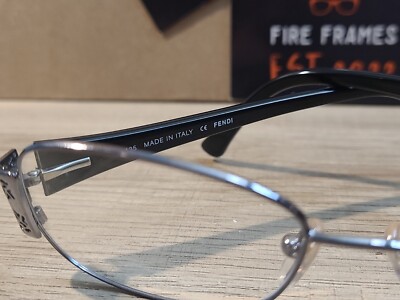 Fendi Women\'s Eyeglasses Frames Italy F803 NEW FENDI F803 033 SILVER EYEGLASSES FRAMES 53-15-135 FENDI  main image 4