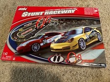 Artin Stunt Raceway Electric Power Road Racing Set Complete