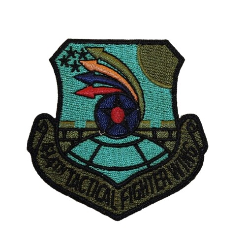 434TH TACTICAL FIGHTER SQUADRON HAT PATCH CAP VET AIMED HIGH FLEW ...