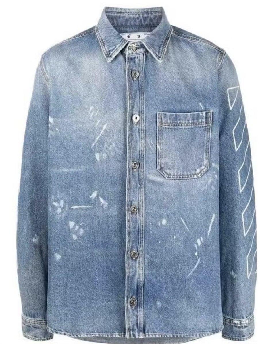 OFF-WHITE デニムシャツ Off-White Denim shirt | Men's Clothing | Vitkac