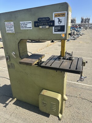 Kalamazoo Startrite 30RF vertical band saw -- Fresno, CA