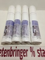 Vliestapete Rasch 4X 415858 (4Rollen) Streifen Weiß Lila Restposten Wohnzimmer