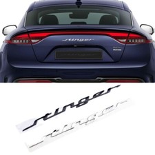 For KIA Stinger 1PCS 35cm Rear LOGO Plastic ABS Badge Emblems Ornaments GT
