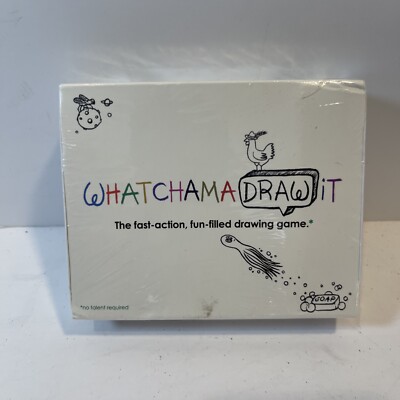 WhatchamaDRAWit Fast Action No Talent Required (New Sealed) Imagineering Co