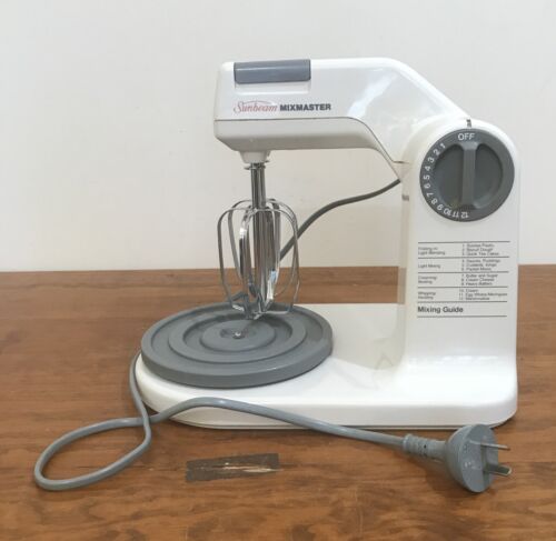 Sunbeam Mixmaster Mixer With Beater Set - MX001B - Multi Speed - Picture 1 of 12