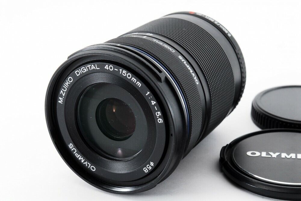 Olympus M.ZUIKO Digital 40-150mm f4-5.6 R ED MSC Black [Exc+++] From Japan  [528]