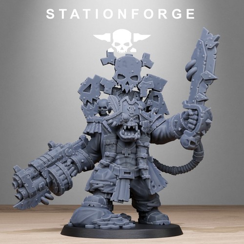 Orkaz Pirate Boss, Captain Badrock, Stationforge - Picture 3 of 5
