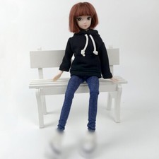 Fashion Handmade Hoodie For 11.5" 1/6 Doll Sweatshirt Outfits Doll Clothes Shoes