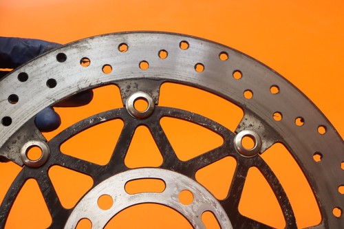 2003-2007 SUZUKI SV1000S OEM STRAIGHT FRONT LEFT RIGHT BRAKE ROTORS DISCS - Picture 9 of 21