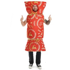 CHRISTMAS CRACKER NOVELTY ADULT FANCY DRESS COSTUME OUTFIT FUNNY X-MAS PARTY