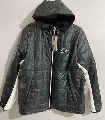 Nike NSW Synthetic Fill Thermore Full Zip Jacket CU4422-070  Men s Size Large
