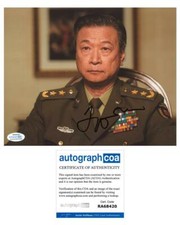 Tzi Ma "Arrival" AUTOGRAPH Signed 8x10 Photo ACOA
