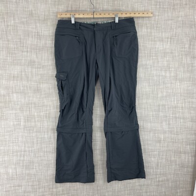 R.E.I. Convertible Activewear Pants Womens 14 Gray 3987
