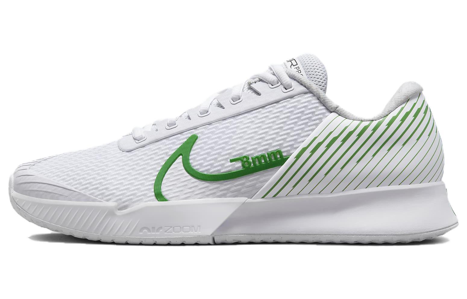 Кроссовки Nike Court Air Zoom Vapor Pro 2 HC Low White Kelly Green - DR6191-102