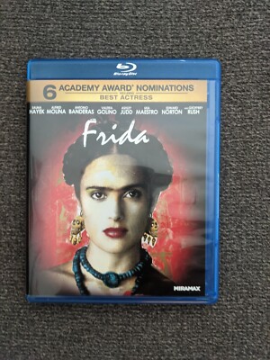 Frida BLU-RAY Out of Print RARE Salma Hayek Biography Biopic Drama MINT OOP