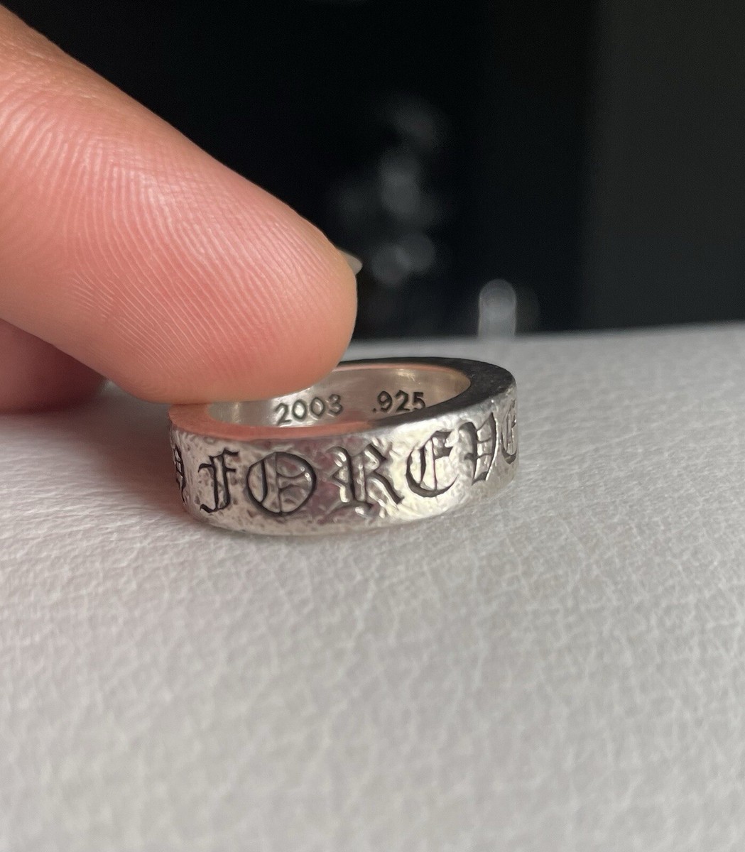 Chrome Hearts Forever Ring sz 6 | eBay Chrome Hearts Forever Ring sz 6 | eBay