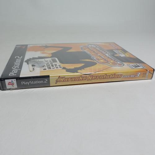 Karaoke Revolution Volume 3 (Sony PlayStation 2, 2004) PS2 NEW Factory Sealed - Picture 8 of 12