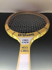 Chris Evert Miss Chris Wilson Tennis Racket