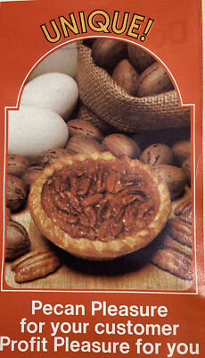 BAMA Pecan Pie Candy Print Ad Original Vintage 1980 Rare VHTF Tulsa OK