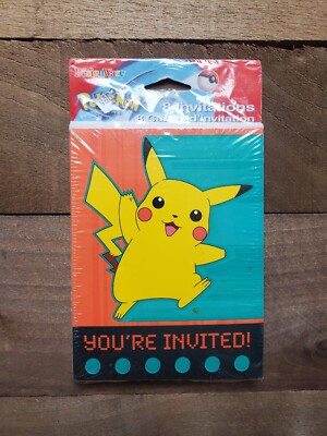 pokemon card birthday invitations Pokemon Birthday Invitation with Custom Face and FREE Thank you card –  Vitedly
