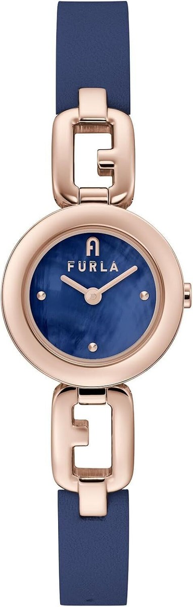 FURLA] Watch FURLA ARCO CHAIN 25MM WW00015014L3 Women's Blue | eBay