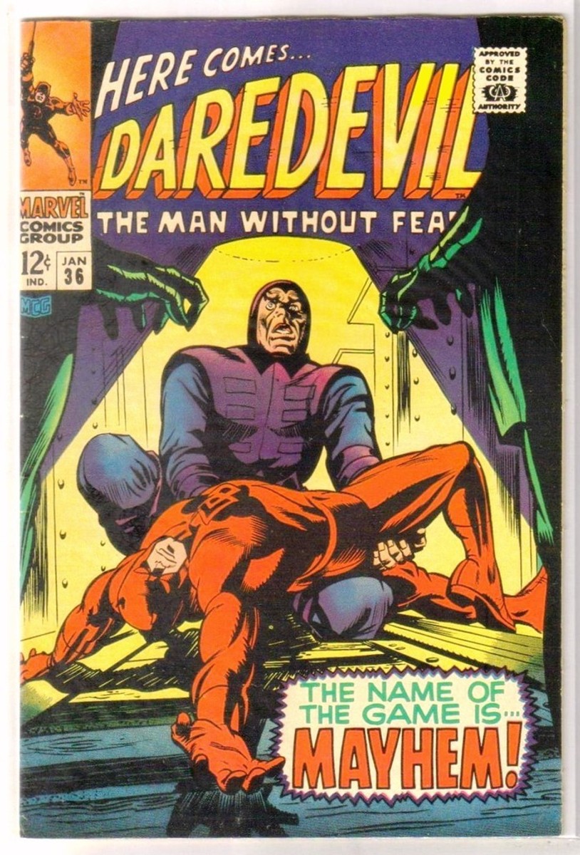 DAREDEVIL #36 The Name of the Game is Mayhem! Marvel Comic