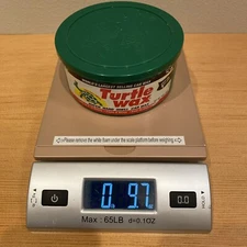 Vintage Turtle Wax Super Hard Shell Car Wax 2001 T 222 USED