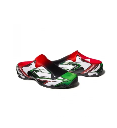 Supreme Nike Clogposite SP White Gym Red Green FN0289-100 Size 11  