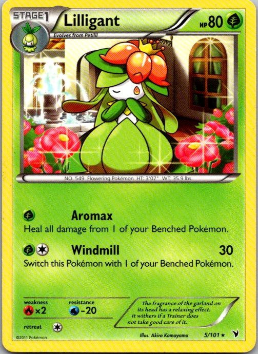 Lilligant 5 Rare Noble Victories Lightly Played