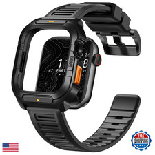 Bandletic Compatible Apple Watch Series 9/8/7 45Mm Bands Case For Men -