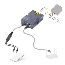 150W   GigE, Surge  ESD Protection, High Starlink Mini PoE Injector Splitter