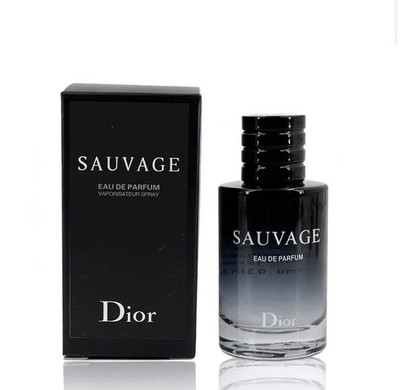 Dior Sauvage Eau de Parfum Spray 10 ml Travel Size Bergamot Scent